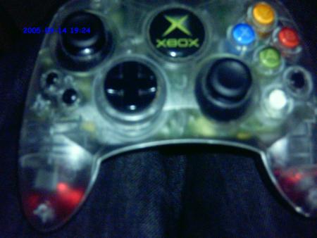 ma manette xbox dan le jour